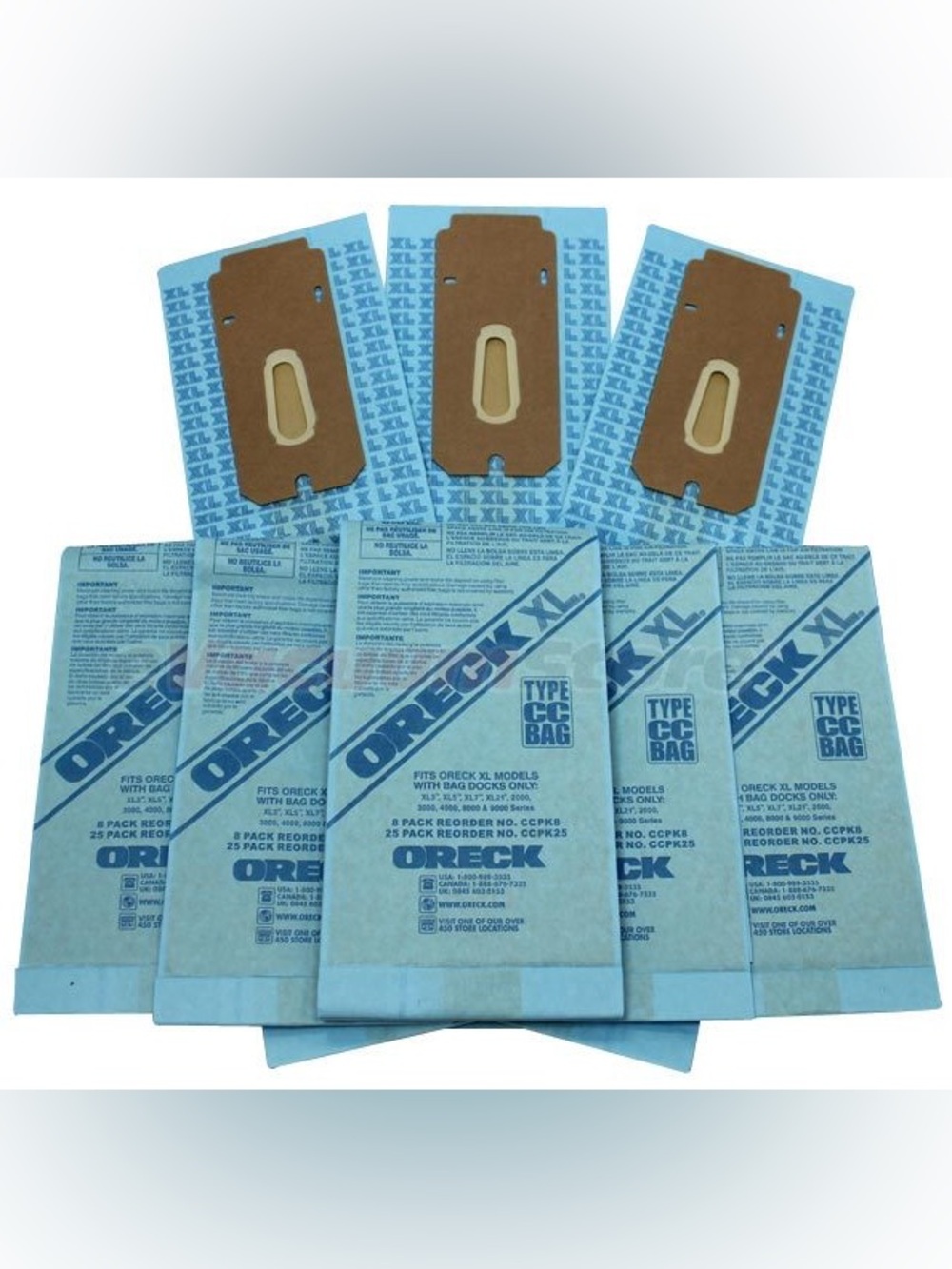 Oreck XL Upright Vacuum Bag Set of 25